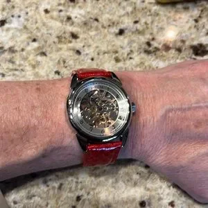 INVICTA Self Winding Watch with Snakeskin Band Invicta | Accessories | Invicta Self Winding Watch With  main image 3